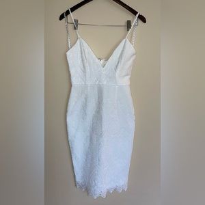 Misguided Lace Strappy Bodycon Dress